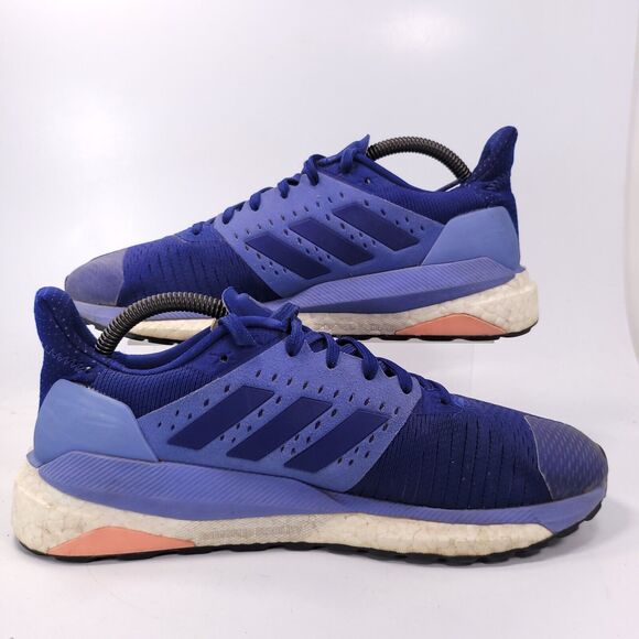 Adidas Solar Glide ST Athletic Running Training Shoe Womens Size 8.5 BB6614 Blue - Picture 6 of 9